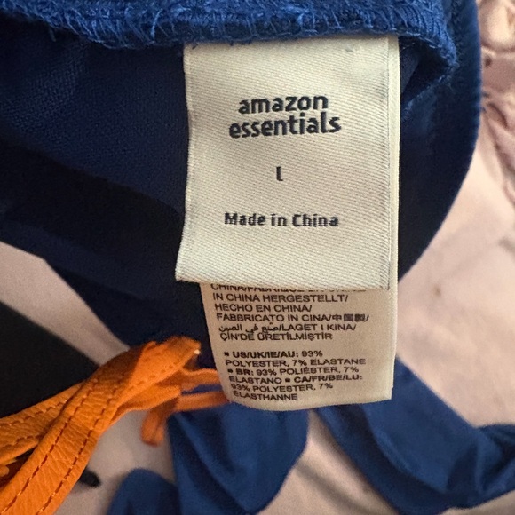 Men’s Yellow and Blue Jogger Set - Picture 4 of 4